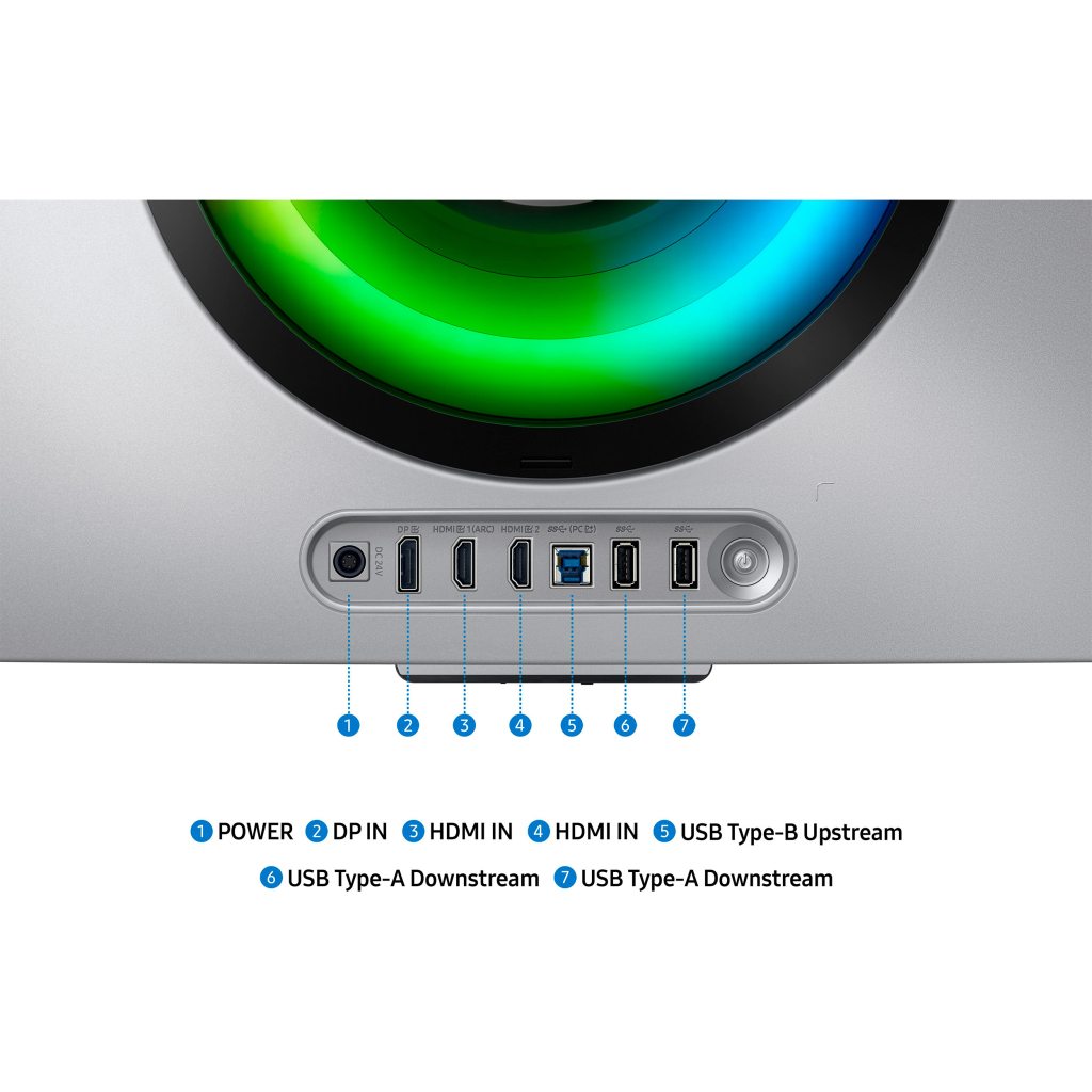 Монітор Samsung LS34DG852SIXUA - зображення 10