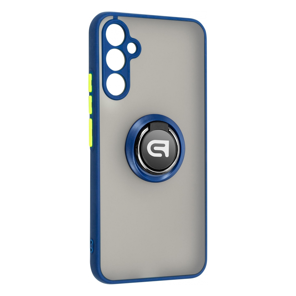 Чохол до мобільного телефона Armorstandart Frosted Matte Ring Samsung A34 5G (A346) Navy Blue (ARM68356) - зображення 1