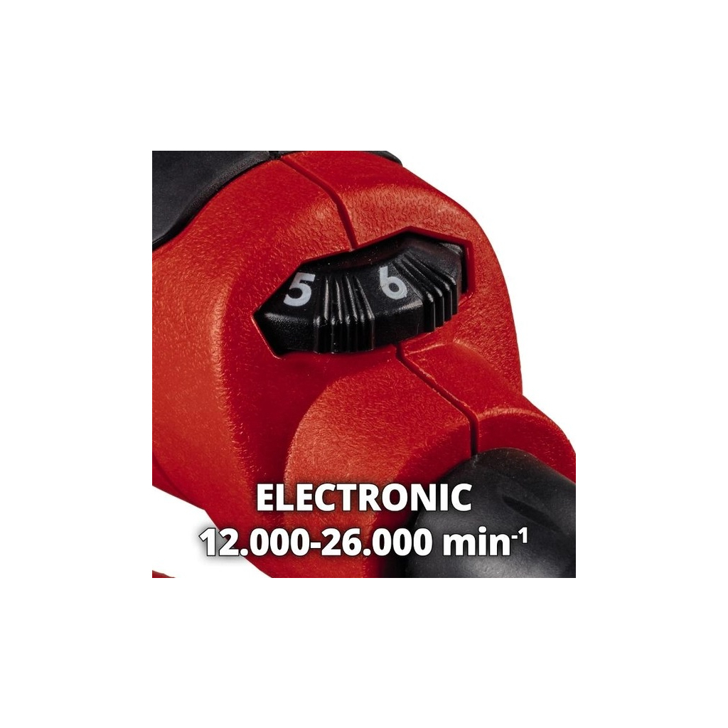 Шліфувальна машина Einhell TC-RS 425 E, 125 мм, 425Вт, 12000-26000 кол/хв, 1.7 кг (4462005) - зображення 3