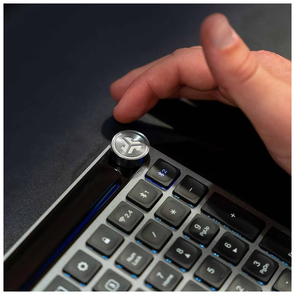 Клавіатура Jlab Epic Bluetooth/Wireless Black (IEUGBKJBUDSKEYRBLK4) - зображення 6