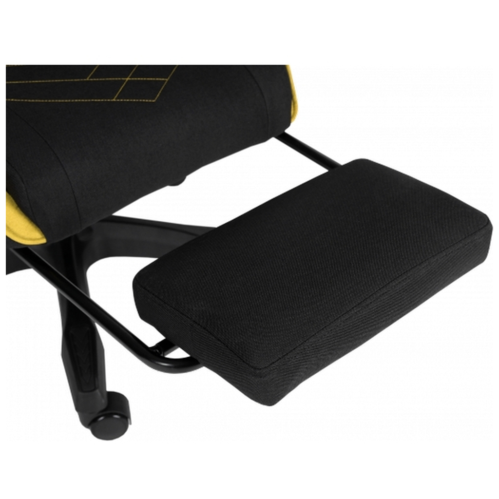 Крісло ігрове GT Racer X-2339 Black/Yellow (X-2339 Fabric Black/Yellow) - зображення 7