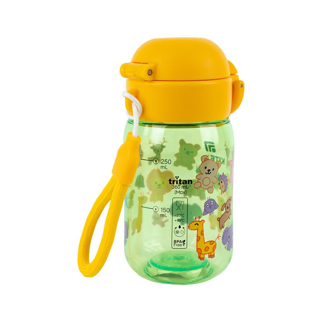 Пляшка для води Kite 360 мл, Zoo (K25-1235-3) - зображення 4