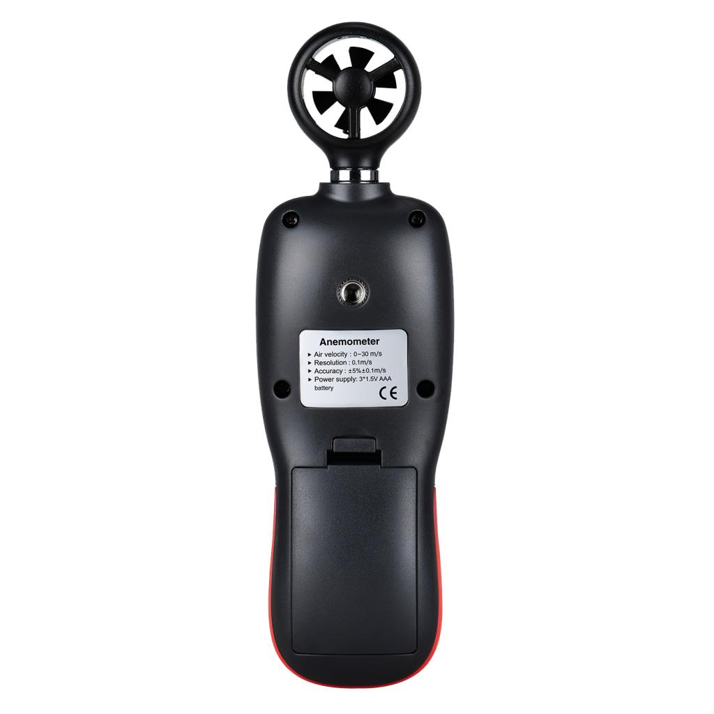 Анемометр Wintact крильчастий Bluetooth 0,3-30 м/с, -10-45°C (WT82B) - изображение 4