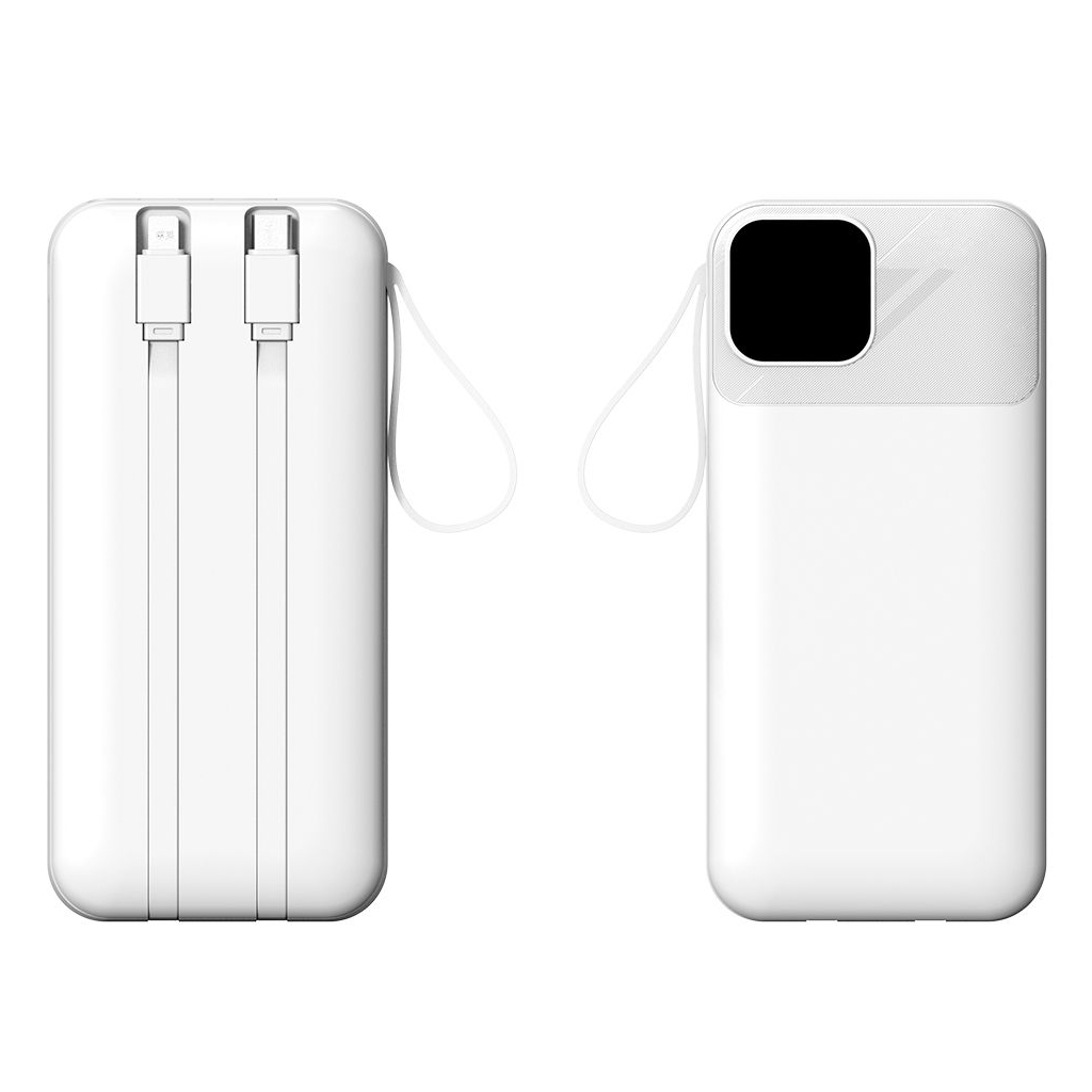 Батарея універсальна TheGeneral 20000mah Voltix, 22.5W Fast Charge PD White (40012819-08) - зображення 7