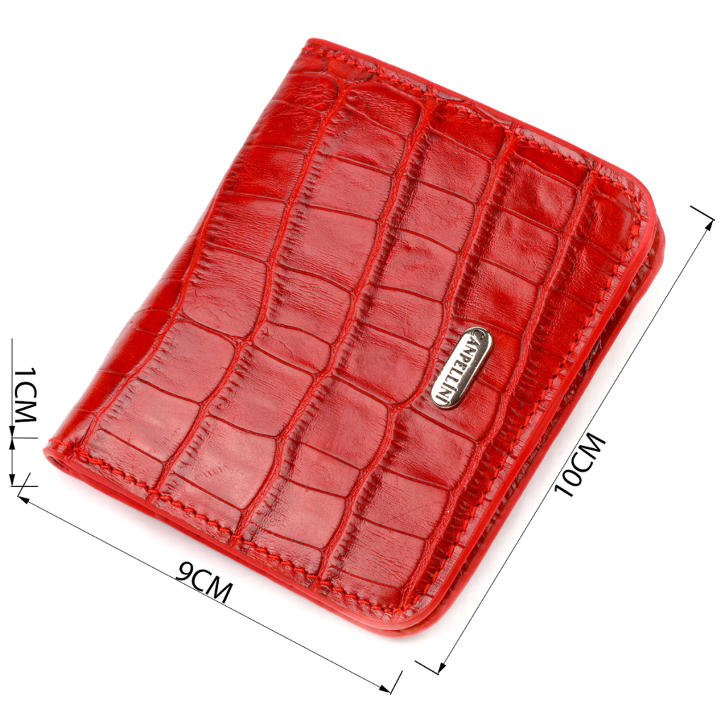 Гаманець Canpellini З натуральної шкіри Червоний (21795) - зображення 3