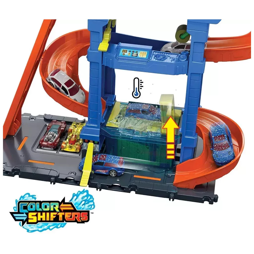 Автотрек Hot Wheels City Автомийка: Скажені віражі (HTN80) - зображення 5