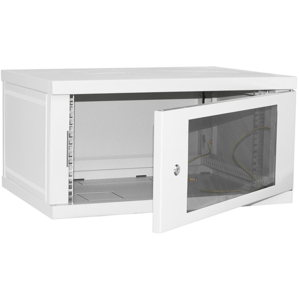 Шафа настінна Ipcom 6U, 600*600, RAL7035 (СН-6U-060х060-ДС-7035) - зображення 2