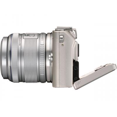 Цифровий фотоапарат Olympus E-PL5 45 mm + 14-42 mm Flash Air black/silver (V205041SE040) - зображення 4