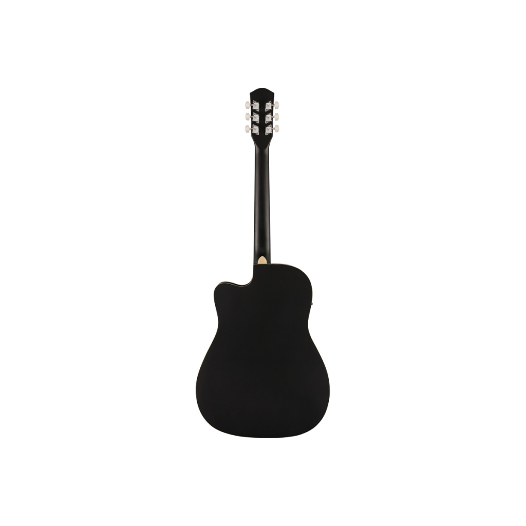 Гітара електроакустична Fender FA-25CE Black (236120) - зображення 2
