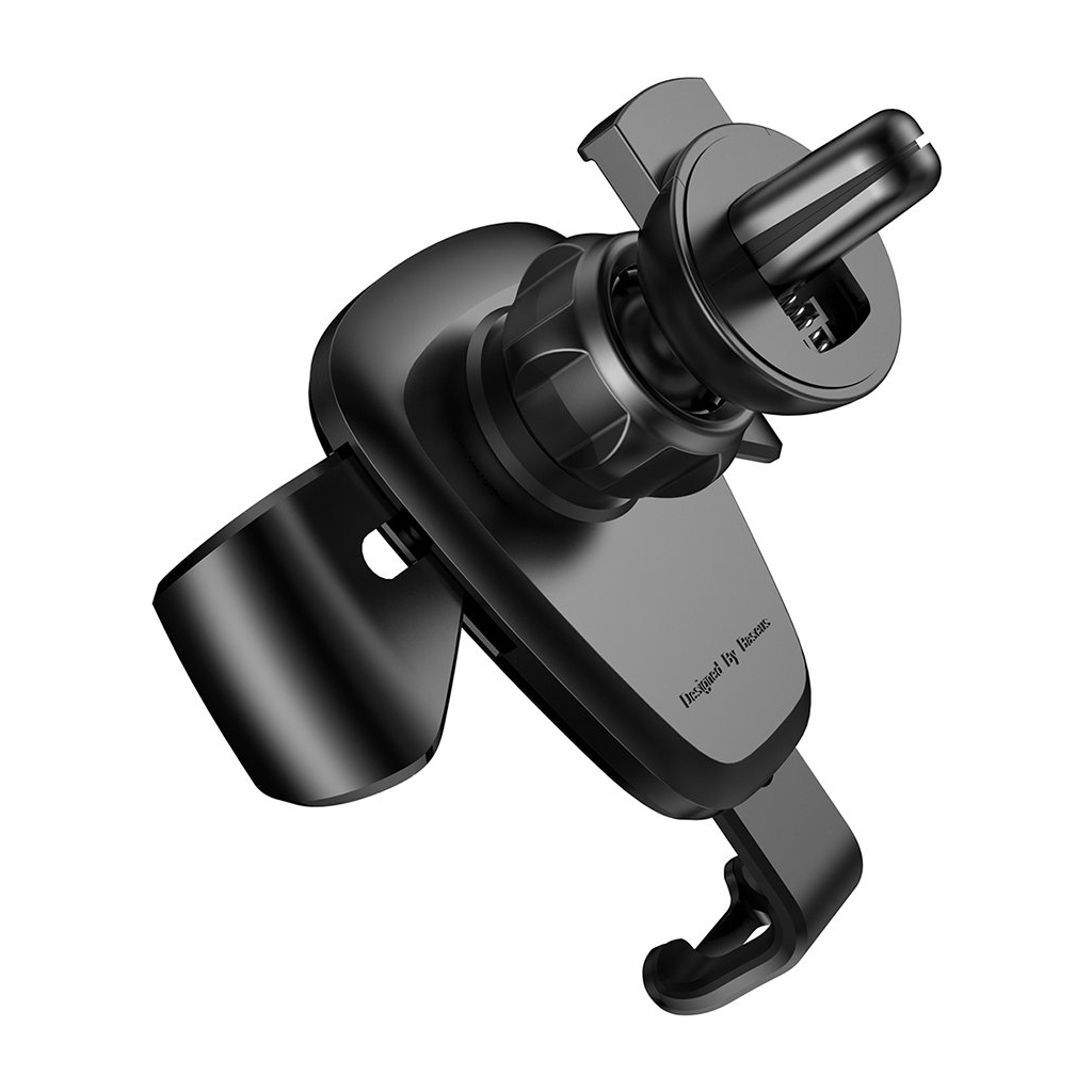 Універсальний автотримач Baseus Gravity Car Mount, black (SUYL-01) - зображення 3