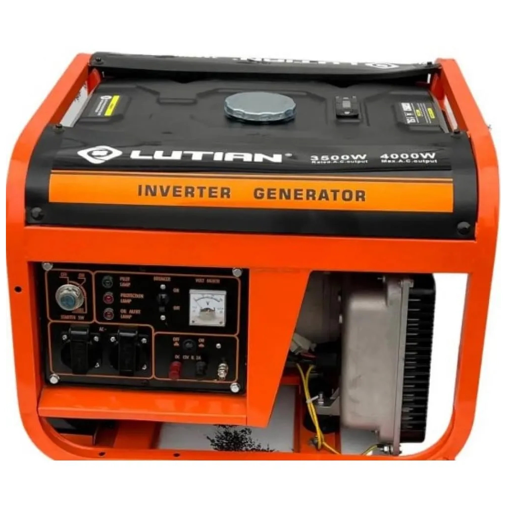 Генератор LUTIAN инверторный LT4500I, 3.5kW220V, 50Hz, обьем 15л, ручний старт (LT4500I) - изображение 2