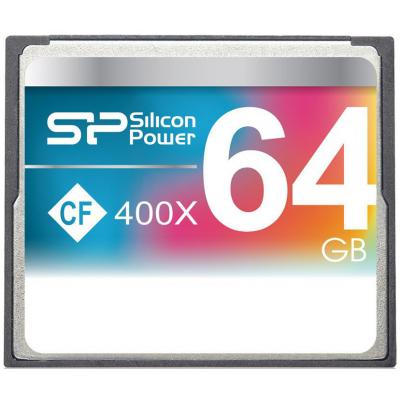 Карта пам'яті Silicon Power 64GB Compact Flash 400x (SP064GBCFC400V10) - зображення 1