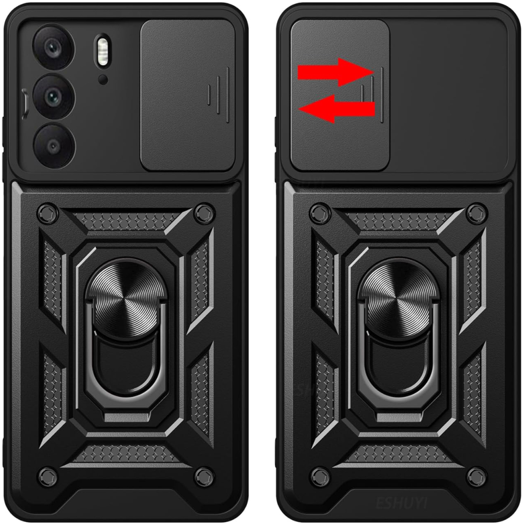 Чохол до мобільного телефона BeCover Military Realme C75 4G Black (713539) - зображення 2