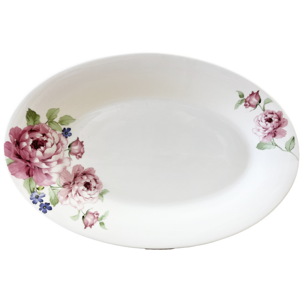 Блюдо Limited Edition Rose 25.5 х 16.5 см (YF6024-5) - зображення 1