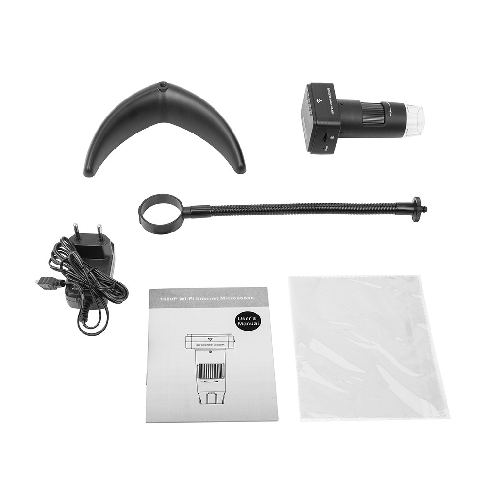 Мікроскоп Sigeta Vizio WiFi 10x-200x 1080P (65507) - зображення 5