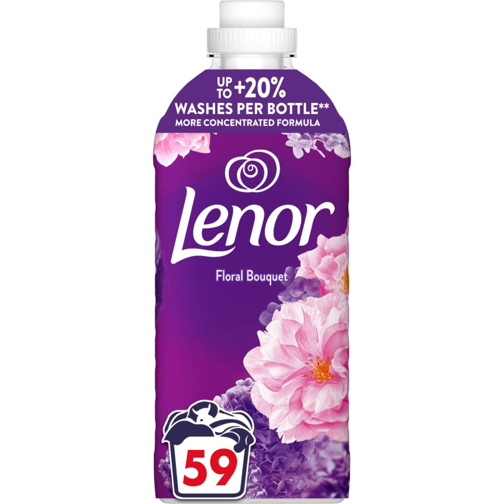 Кондиціонер для білизни Lenor Квітковий букет 1.239 л (8700216726900) - зображення 1