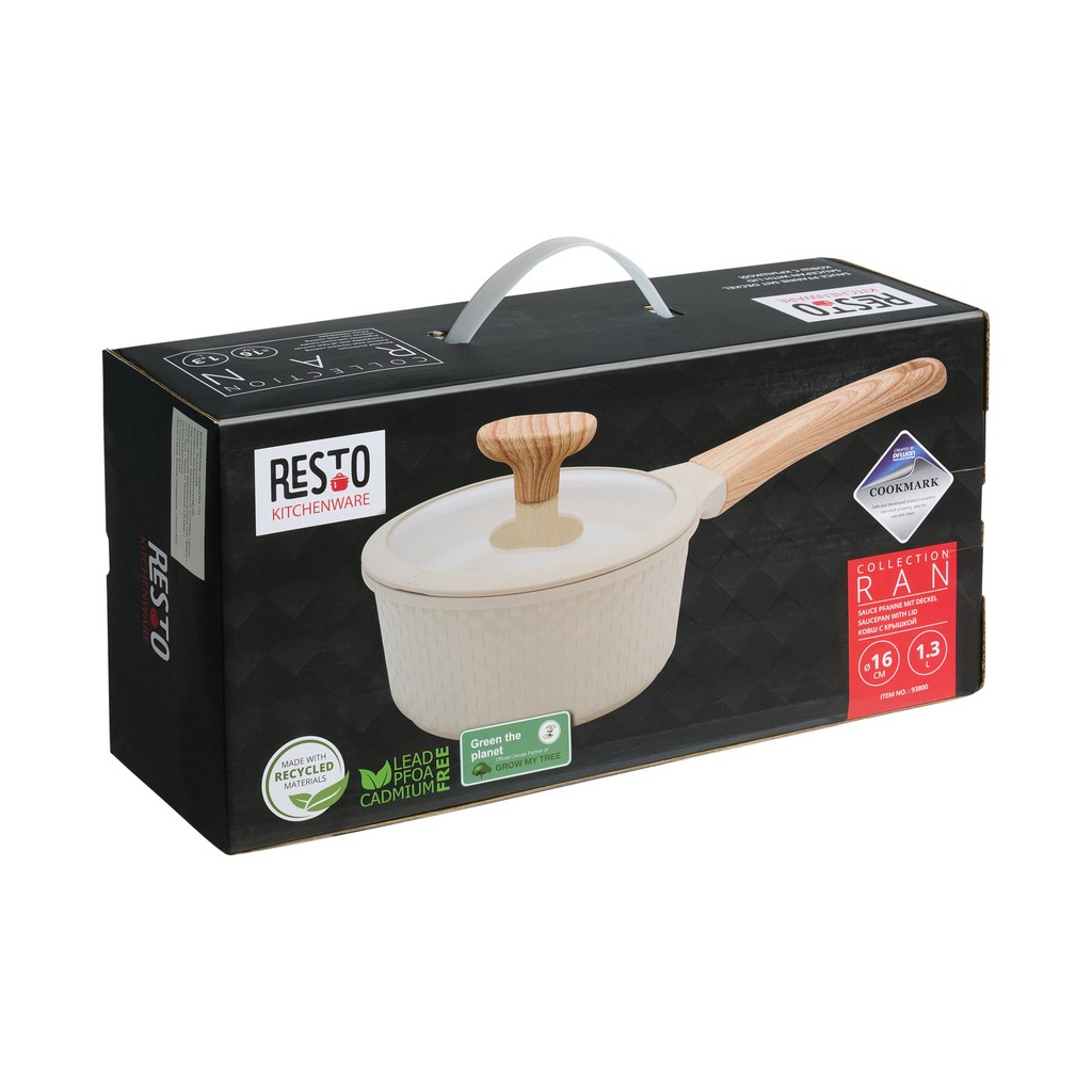 Ківш Resto Ran білий 16 см 1,3 л (93800) - зображення 12