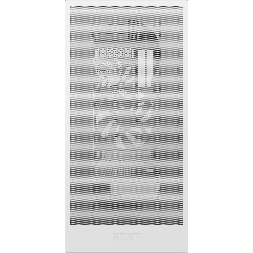 Корпус NZXT H5 Flow Compact All White (CC-H52FW-01) - зображення 4