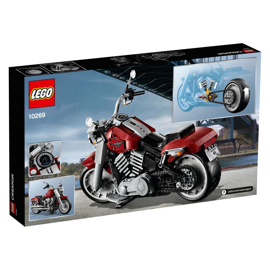 Конструктор LEGO Creator Expert Harley-Davidson Fat Boy 1023 деталі (10269) - зображення 8