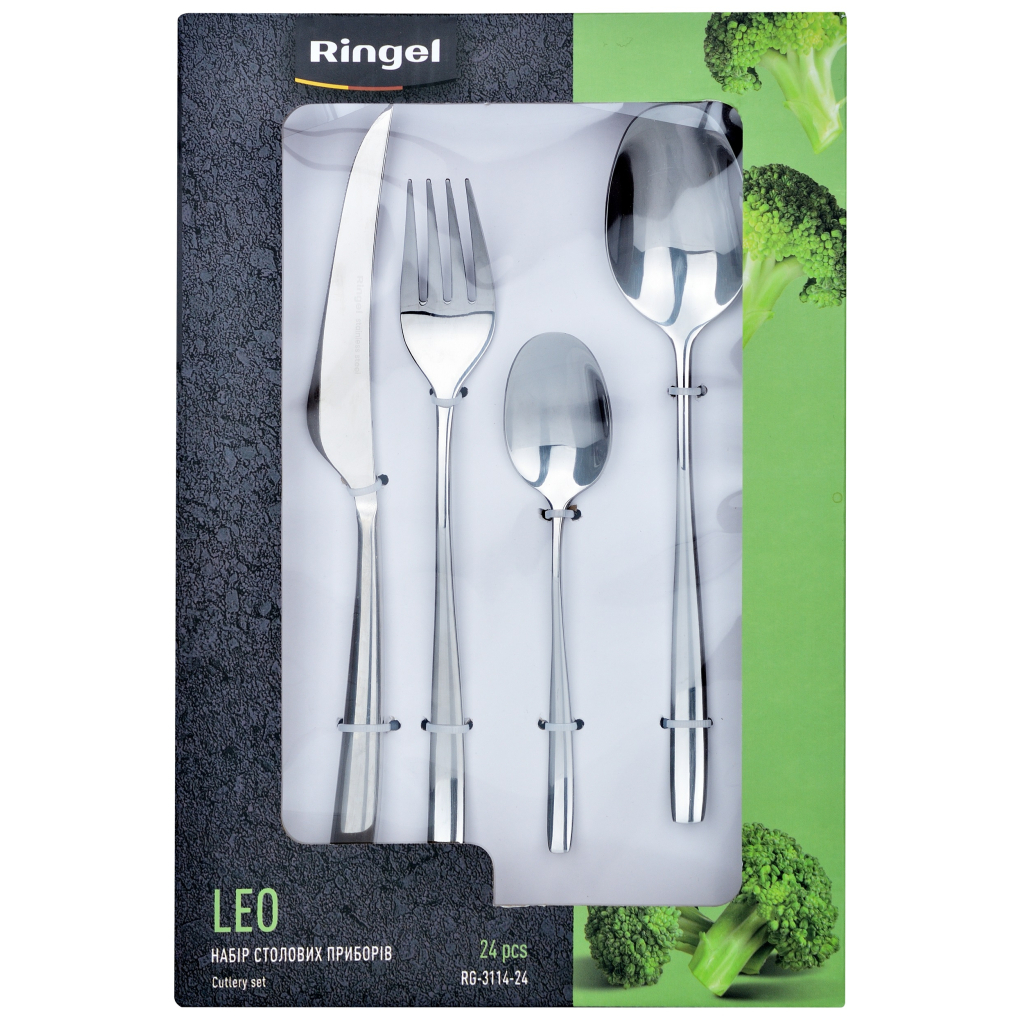 Набір столових приборів Ringel Leo 24 предмети (RG-3114-24) - изображение 5
