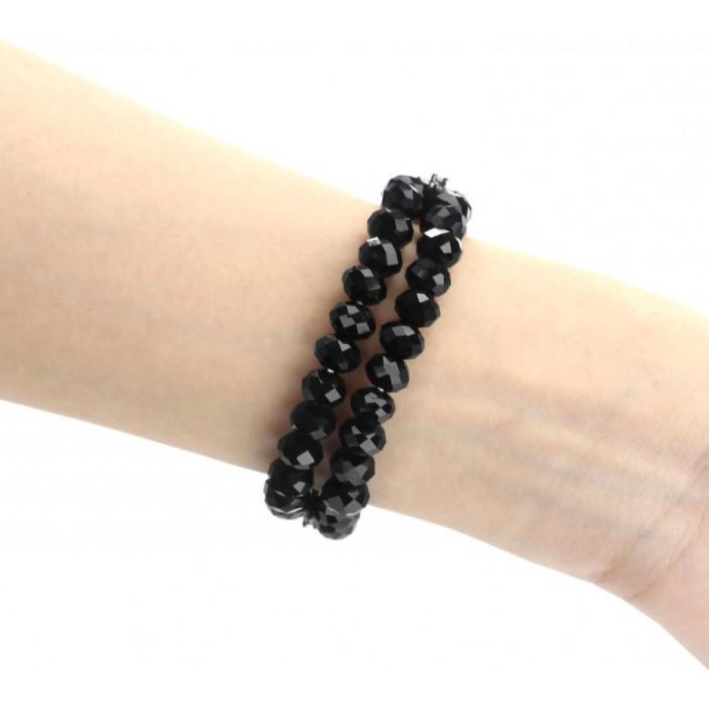 Ремінець до фітнес браслета XoKo Decorative для Xiaomi Mi Band 3/4 Black (XK-XM-NG-Black) - зображення 6