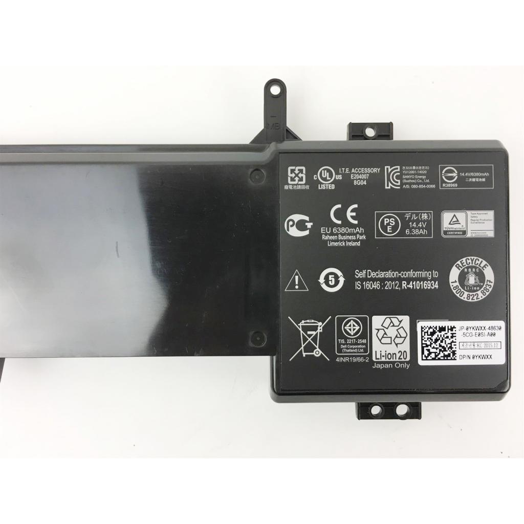 Акумулятор до ноутбука Dell Alienware 17 R3 6JHDV, 92Wh (6380mAh), 8cell, 14.8V, Li-ion (A47439) - зображення 2
