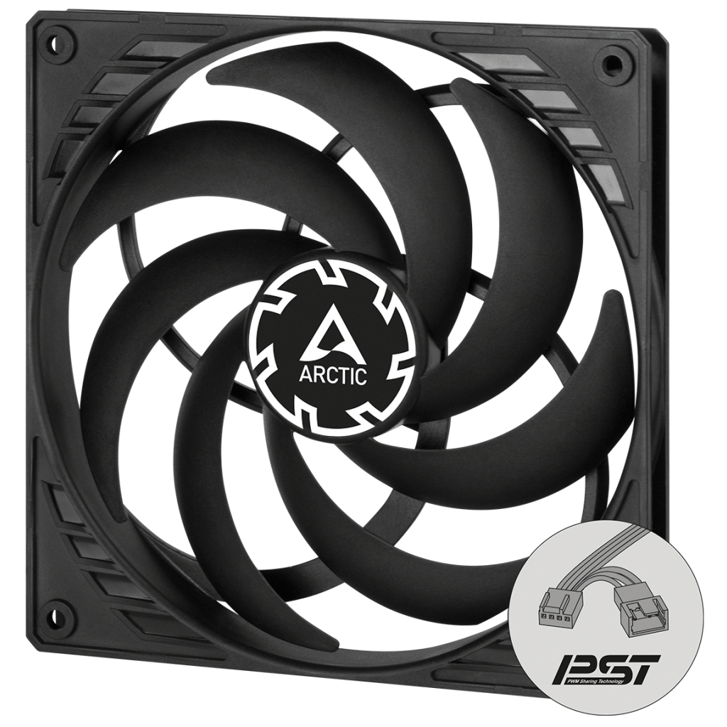 Кулер до корпусу Arctic P14 SLIM PWM PST (ACFAN00268A) - зображення 2