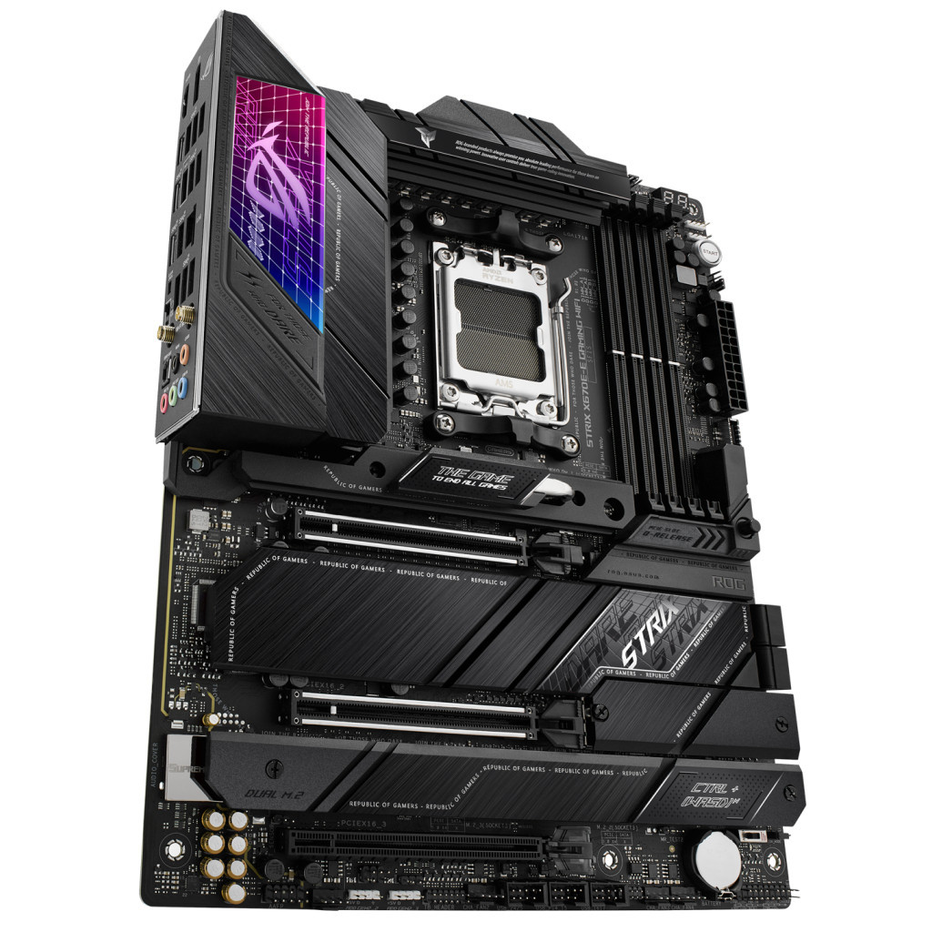 Материнська плата ASUS ROG STRIX X670E-E GAMING WIFI - зображення 5