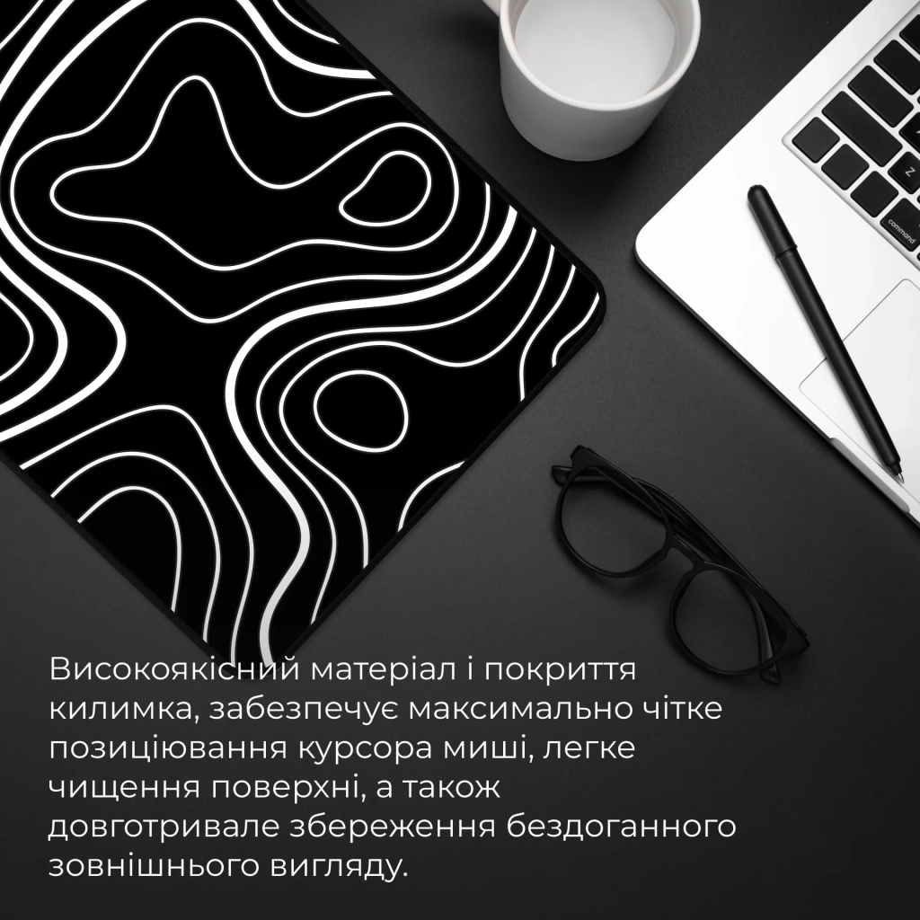 Килимок для мишки GamePro MP085AB Black (MP085AB) - зображення 8