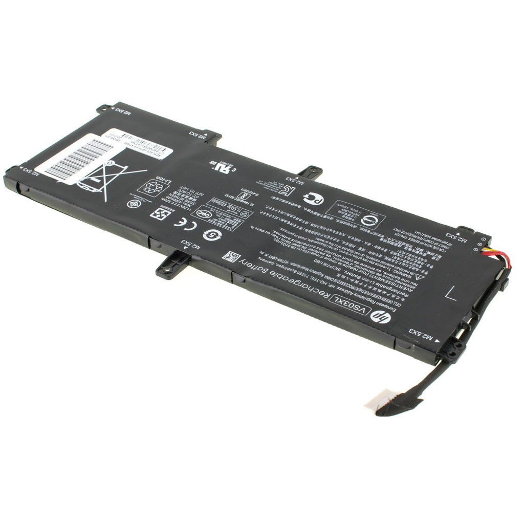 Акумулятор до ноутбука HP Envy 15-AS VS03XL, 52Wh (4350mAh), 6cell, 11.55V, Li-ion (A47664) - зображення 2