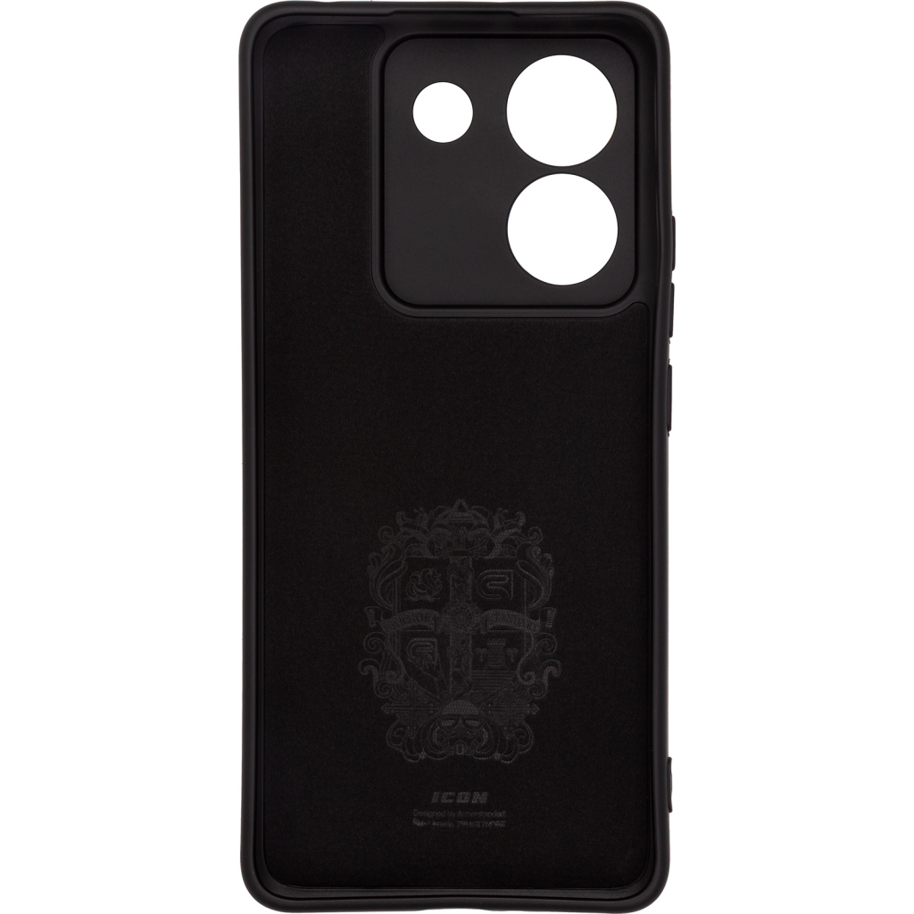 Чохол до мобільного телефона Armorstandart ICON Xiaomi Poco M7 Pro 5G Black (ARM83147) - зображення 2