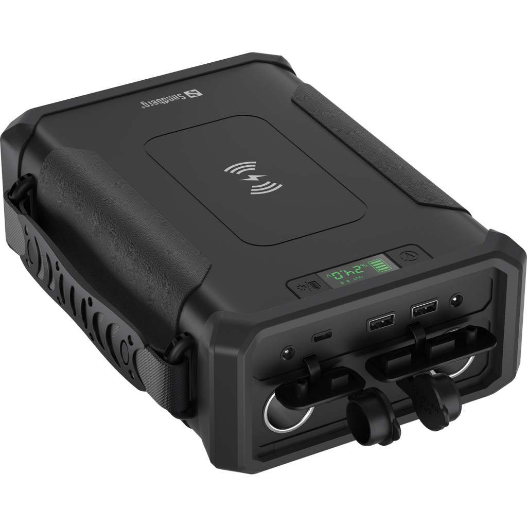 Батарея універсальна Sandberg 96000mAh, Survivor, DC/84W, PD/60W, Cigar Lighter 180W, Wireless, LiFePo4 (420-78) - зображення 1