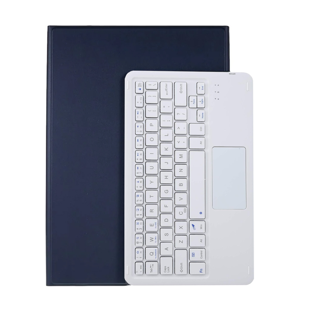 Чохол до планшета BeCover Keyboard+TouchPad Apple iPad Pro 12.9 2018/2021/2022 Deep Blue (712382) - зображення 4