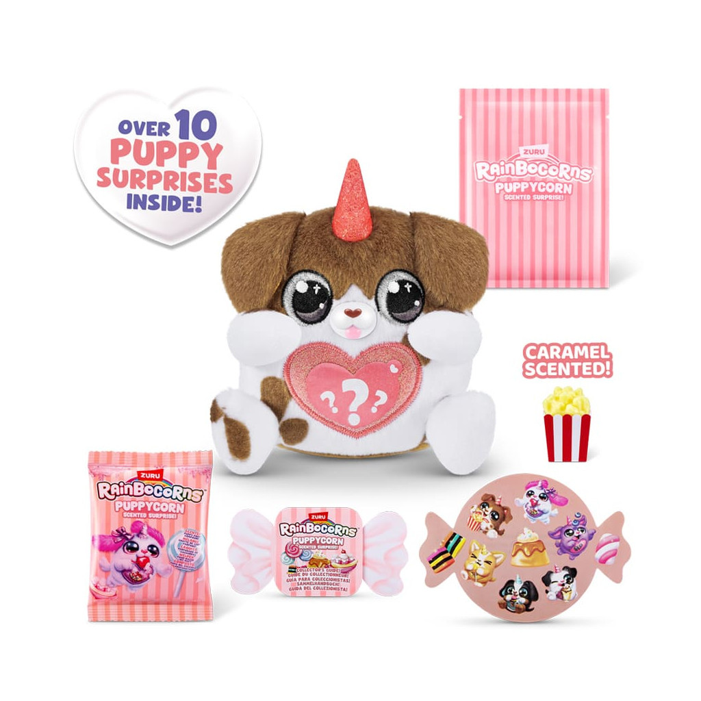 М'яка іграшка Rainbocorns сюрприз G серія Puppycorn Scent Surprise (9298G) - зображення 4