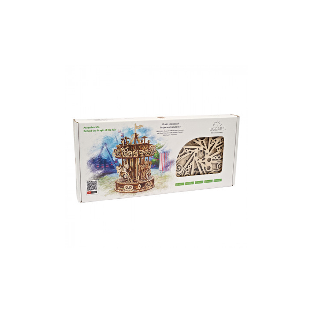 Конструктор Ugears Карусель (6336749) - зображення 6