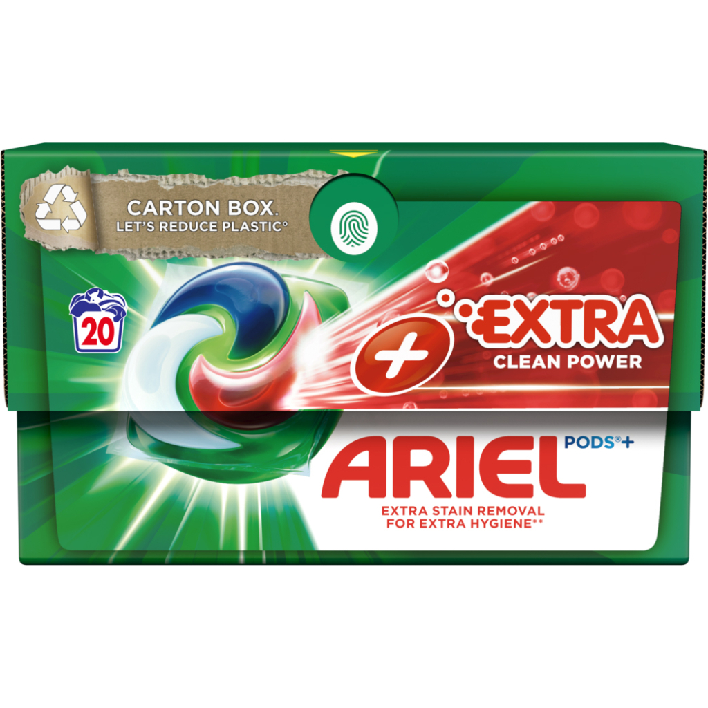 Капсули для прання Ariel Pods All-in-1 + Сила екстраочищення 20 шт. (8001090803474) - зображення 2