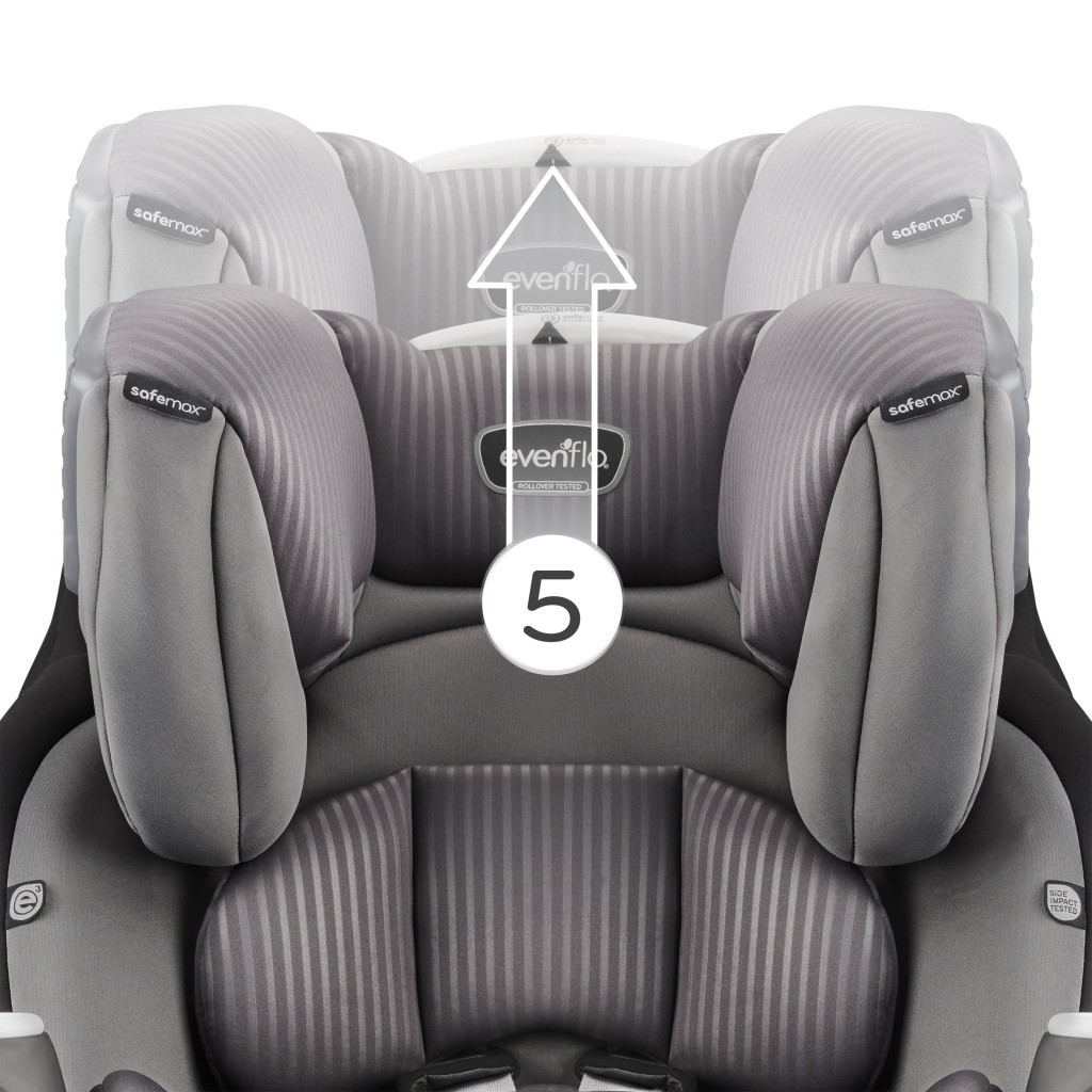 Автокрісло Evenflo SafeMax Platinum Industrial Edge (032884194940) - зображення 11