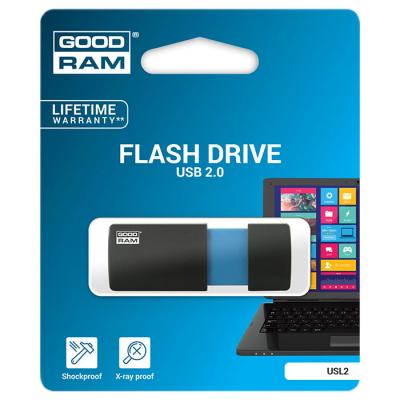 USB флеш накопичувач Goodram 128GB USL2 Black USB 2.0 (USL2-1280K0R11) - зображення 4