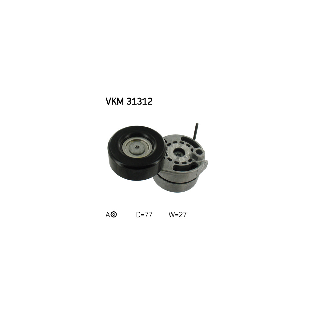 Натягувач ременя з роликом SKF VKM 31312 - зображення 1