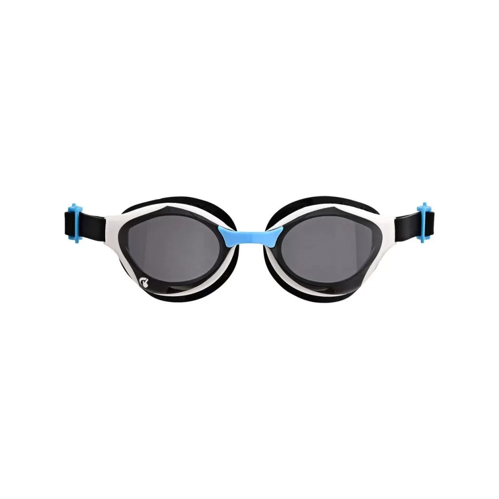Окуляри для плавання Arena Air-Bold Swipe 004714-101 сірий, чорний, голубий OSFM (3468336644324) - зображення 2