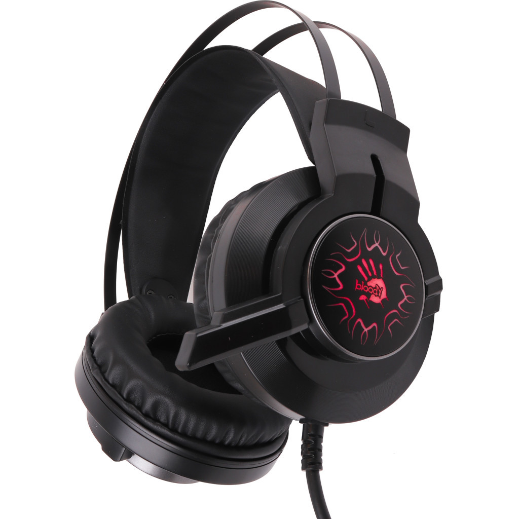 Навушники A4Tech Bloody J437 Black - зображення 1