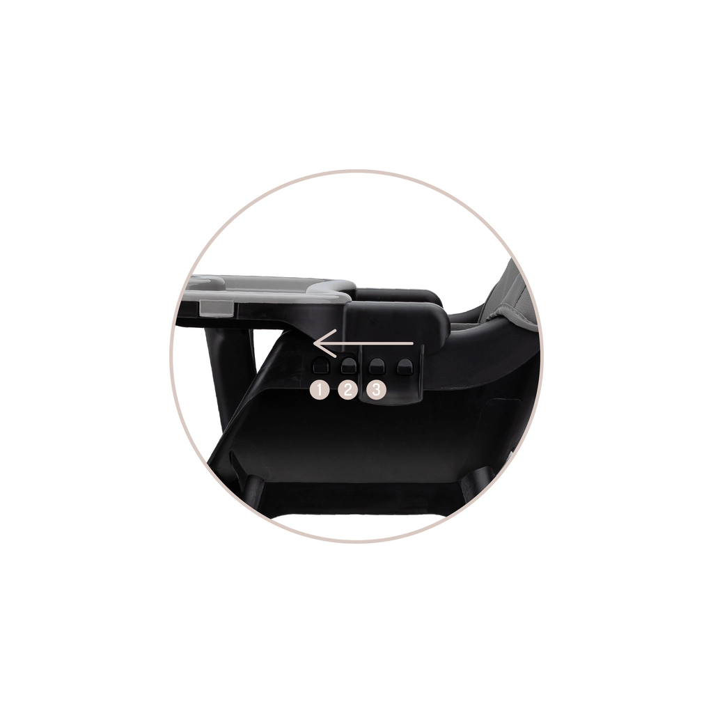 Стілець для годування MoMi Reki 2в1 Black (KRKA00033) - изображение 6
