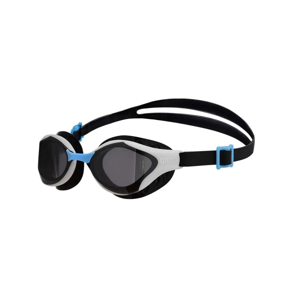 Окуляри для плавання Arena Air-Bold Swipe 004714-101 сірий, чорний, голубий OSFM (3468336644324) - зображення 1