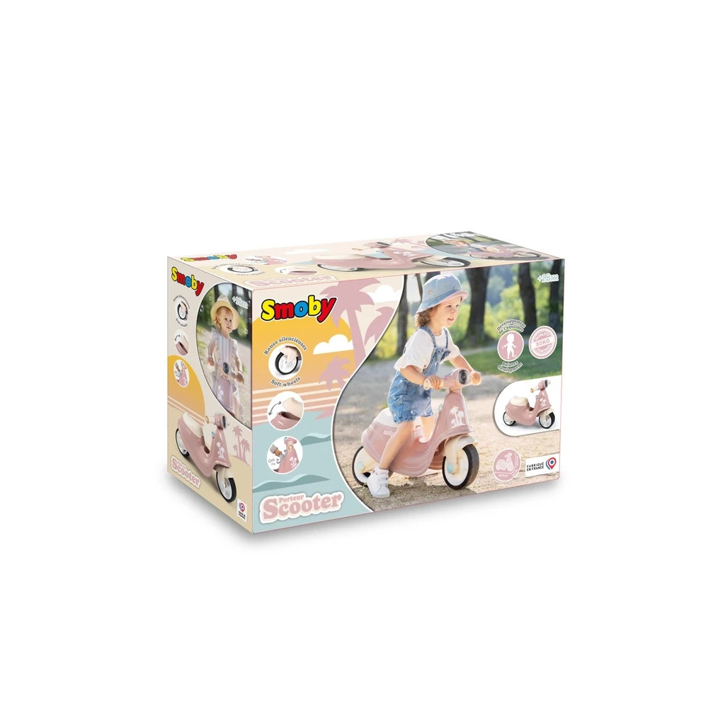 Біговел Smoby Toys рожевий 65x34x48 см (721008) - изображение 3