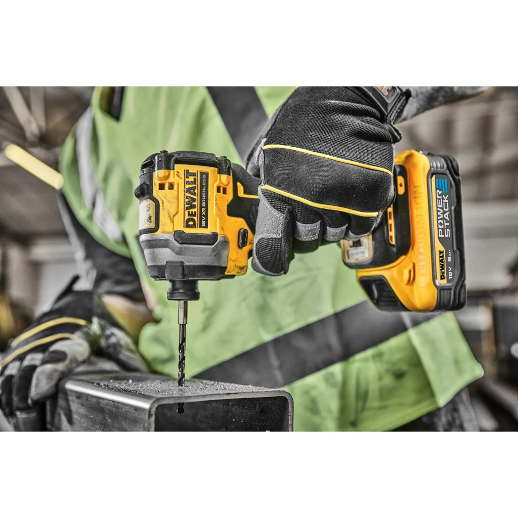 Набір електроіструментів DeWALT 18В XR Li-lon 2x5Ah, DCD805, DCF850, TSTAK (DCK2050H2T) - изображение 12
