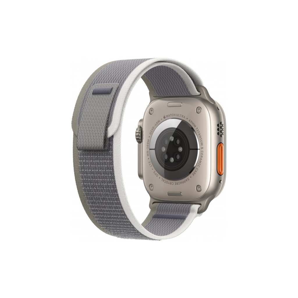 Смарт-годинник Apple Watch Ultra 2 GPS + Cellular, 49mm Titanium Case with Green/Grey Trail Loop - S/M (MRF33UL/A) - зображення 3