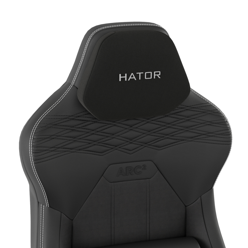 Крісло ігрове Hator Arc 2 XL Black (HTC2000) - зображення 6