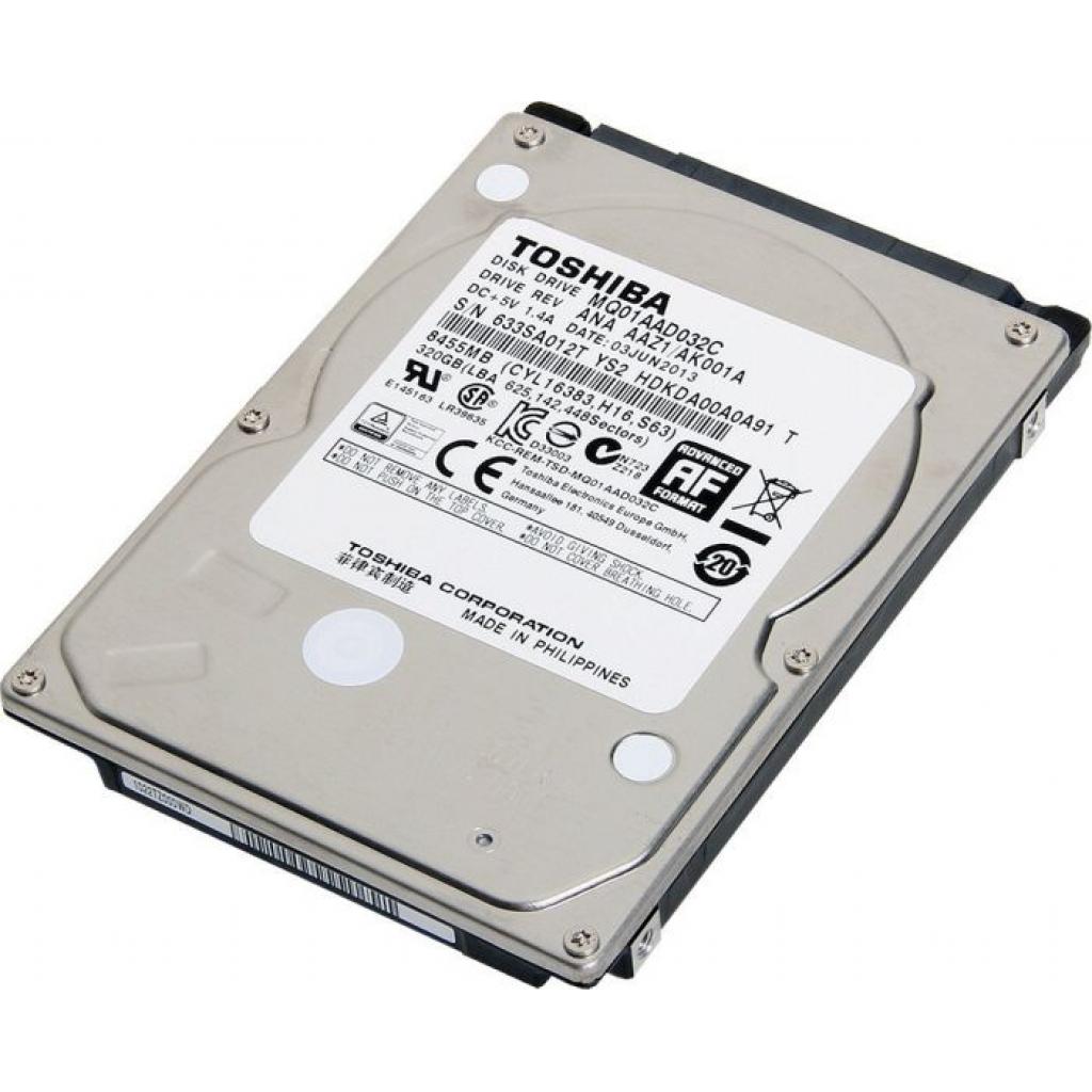Жорсткий диск для ноутбука 2.5" 320GB Toshiba (MQ01AAD032C) - зображення 1