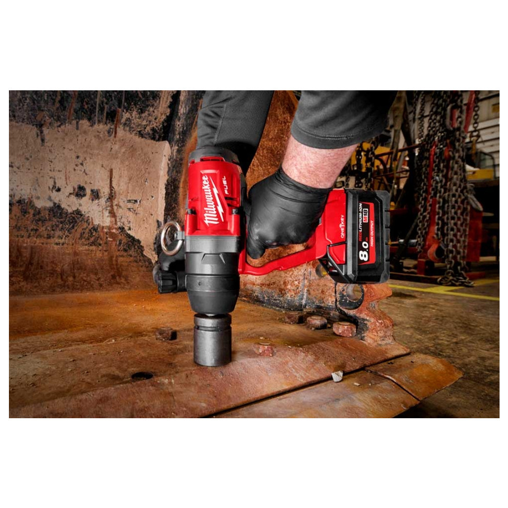 Гайковерт Milwaukee високомоментний 1"2400 Нм M18 FUEL з фіксацією кільцем ONE-KEY (4933459733) - изображение 7
