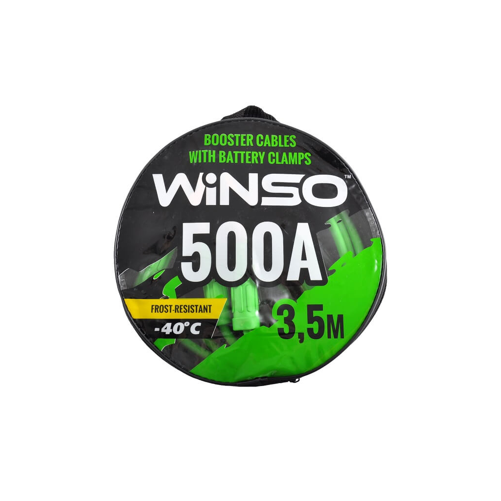 Дроти для запуску для автомобіля WINSO 500А, 3,5м (138510) - зображення 2